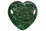 1.7" Polished Pilbara Prase Hearts - Australia - Photo 2